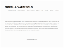 Tablet Screenshot of fiorellavaldesolo.com